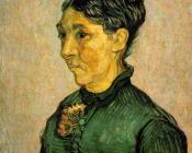 文森特 威廉 梵高 : 特拉比克夫人的肖像